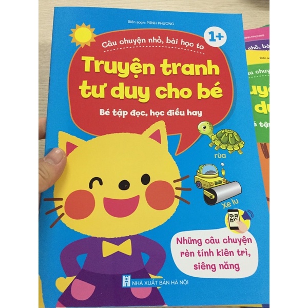 SÁCH -Combo 8 cuốn Truyện Tranh Tư Duy Cho Bé - Bé tập đọc, học điều hay (8 cuốn)