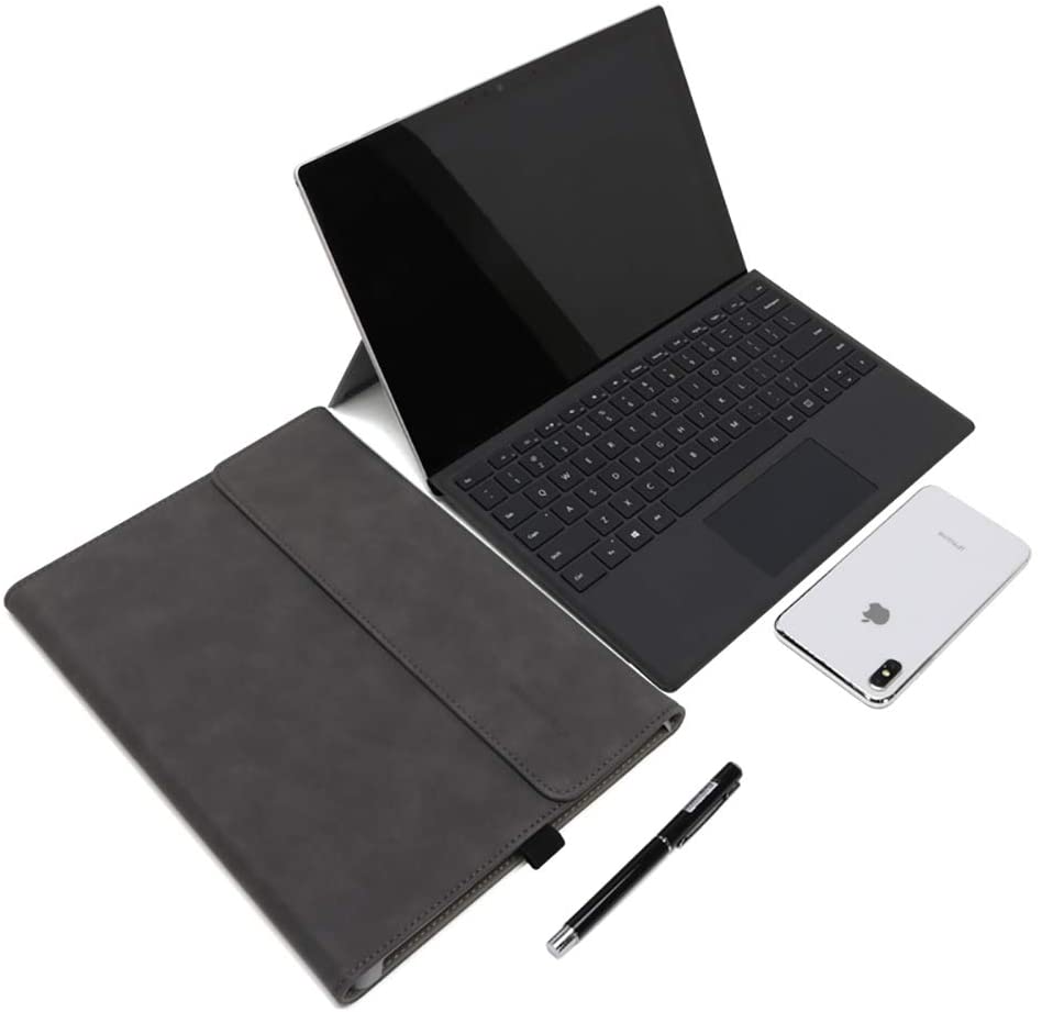 Vỏ cho Microsoft Surface Pro 6 / 5 /4 Máy tính bảng 12,3 inch Nhiều góc xem Danh mục đầu tư Loại kinh doanh Bàn phím bìa