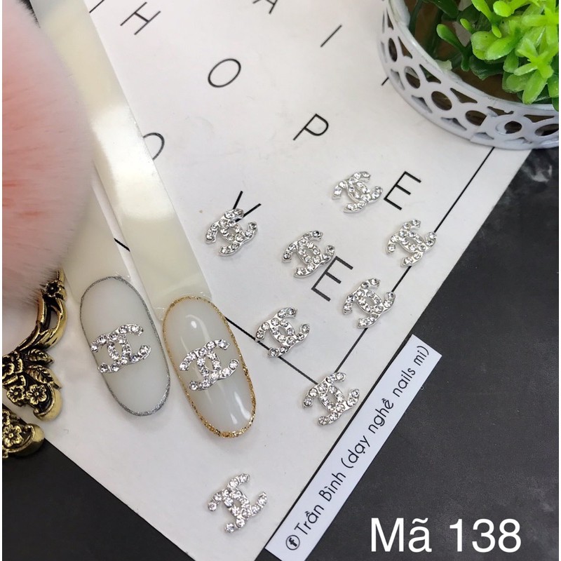 Charm xịn gắn móng tay mã 136-138