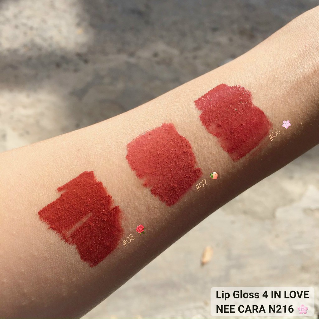 Son Kem Lỳ Nee Cara Lipstick 4 In Love Flamingo N216