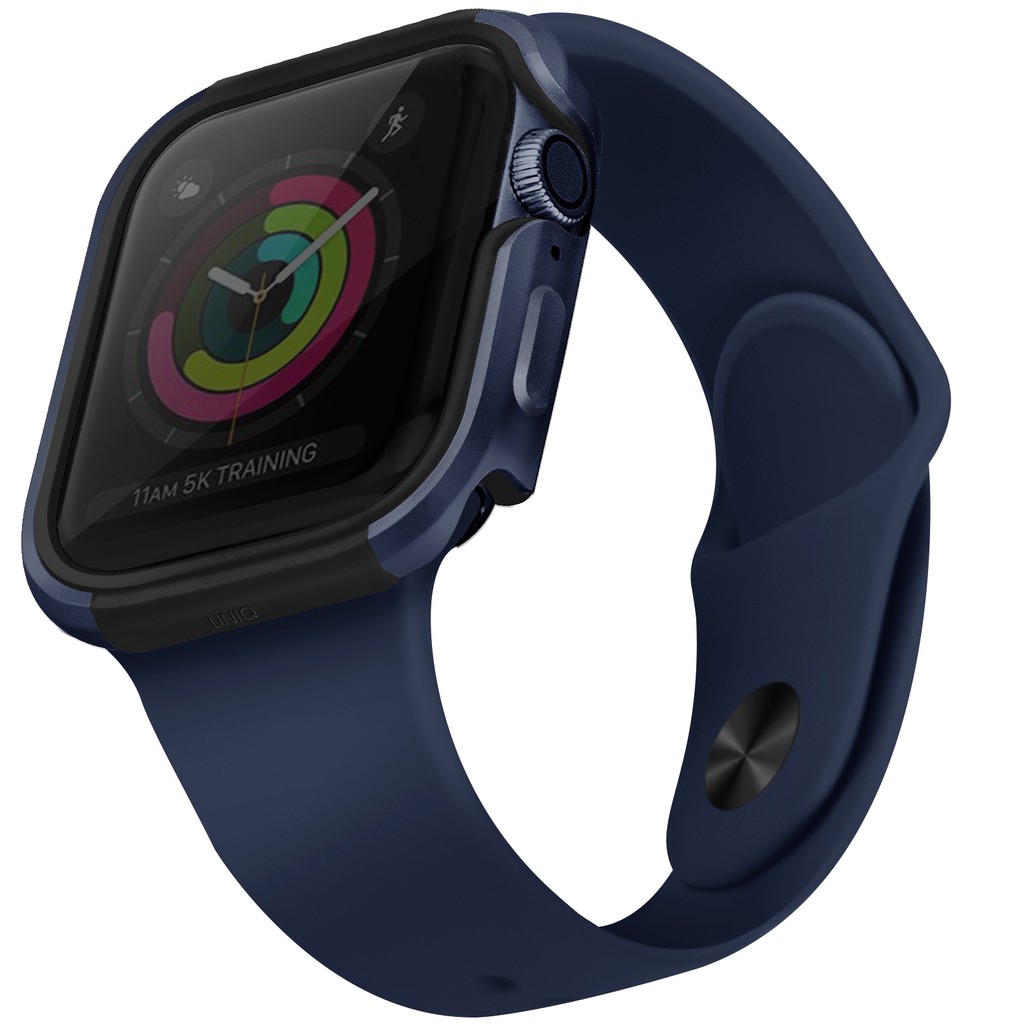 Ốp bảo vệ khung nhôm UNIQ VALENCIA cho Apple Watch size 44mm/ 40mm chính hãng