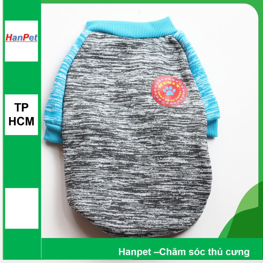 HCM- áo cho thú cưng Quần áo chó mèo Áo thun thú cưng Đồ bộ thời trang chó mèo