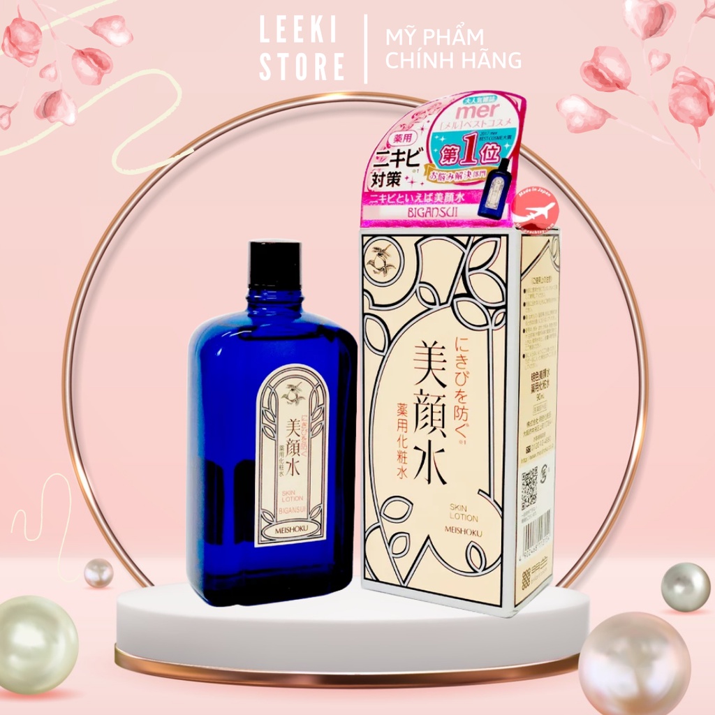 Nước Cân Bằng Da Meishoku Bigansui Medicated Skin Lotion (90ml)