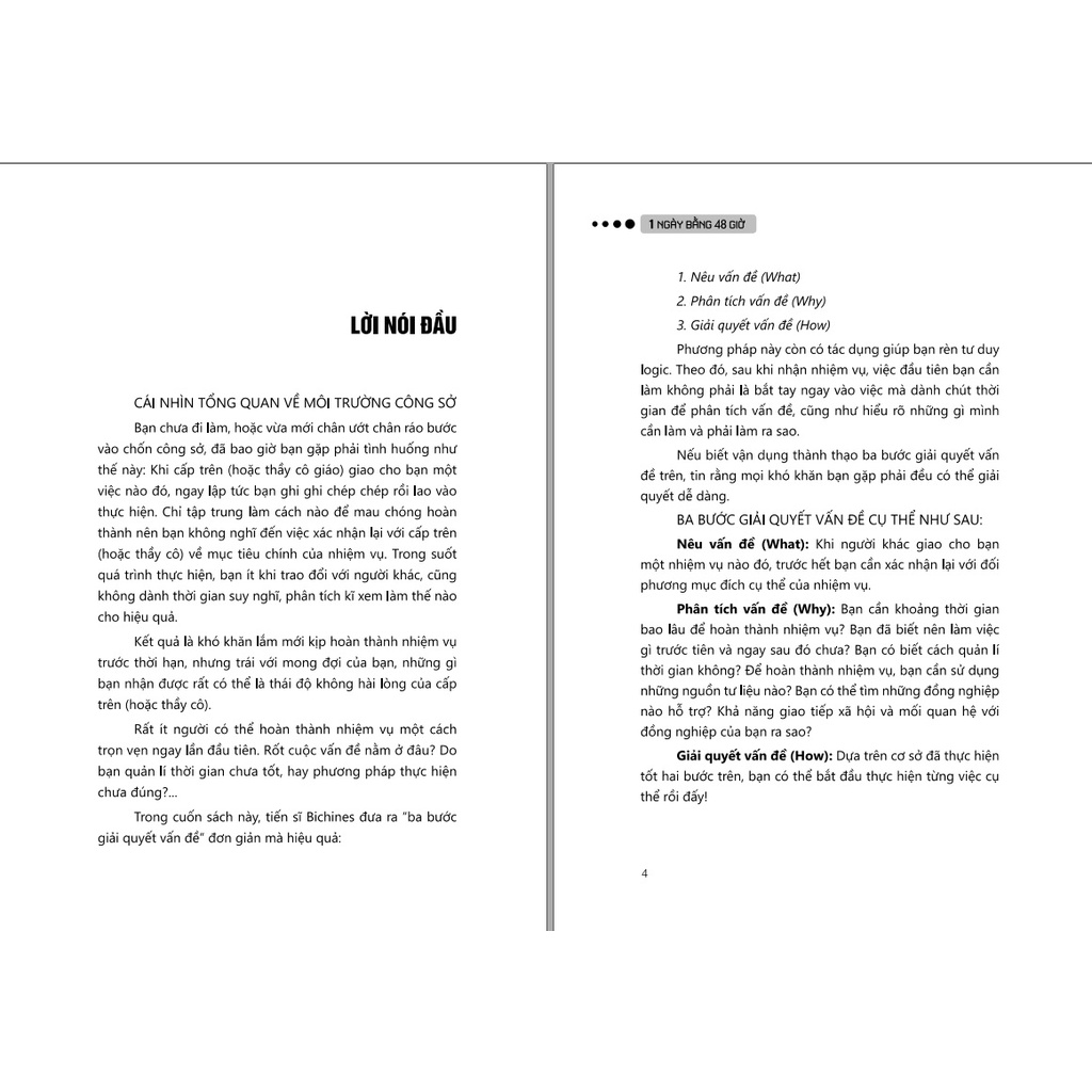 Sách - 1 Ngày Bằng 48 Giờ - Sổ tay Quản Lí Thời Gian Hiệu Quả