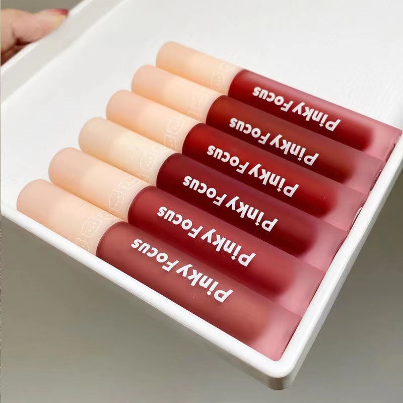 [Hàng mới về] Son môi trang điểm dạng lỏng nhiều màu sắc tùy chọn thời thượng lâu trôi