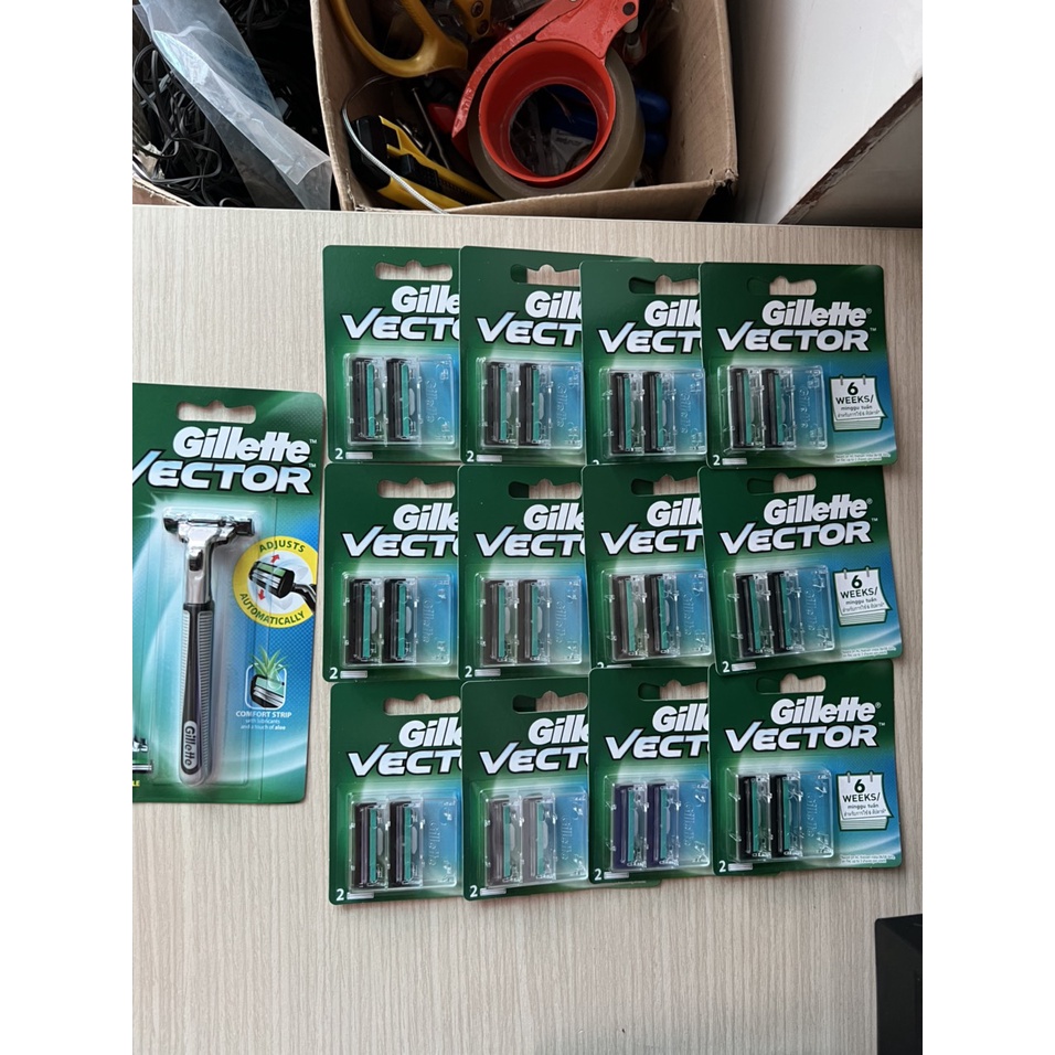 [VỈ 2 CÁI] Lưỡi Dao Cạo Gillette Vector