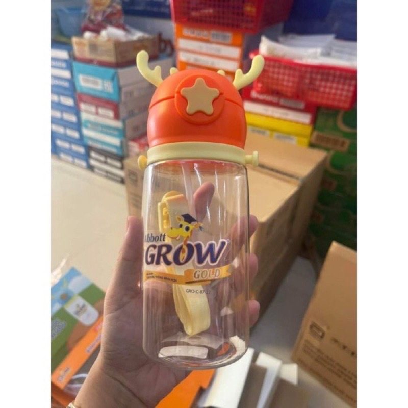 Bình Nước Có ống hút