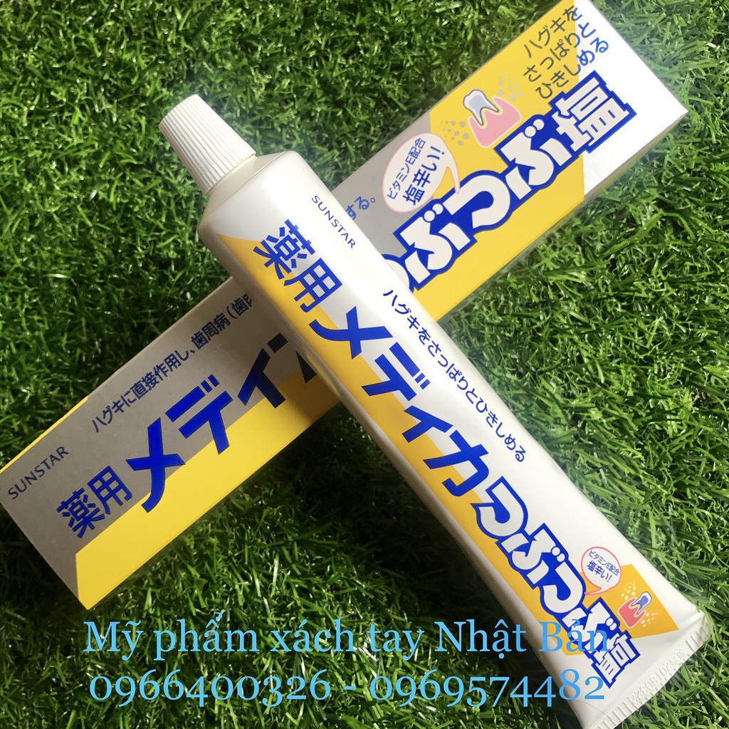 KEM ĐÁNH RĂNG MUỐI SUNSTAR 170G