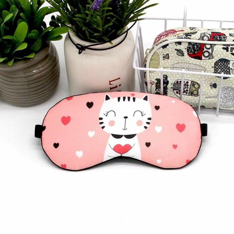 Miếng bịt mắt ngủ hoạt hình kèm túi đá làm mát mắt | BigBuy360 - bigbuy360.vn
