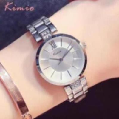 [ĐỒNG HỒ CAO CẤP] Đồng hồ nữ dây kim loại sành điệu KIMIO K6133