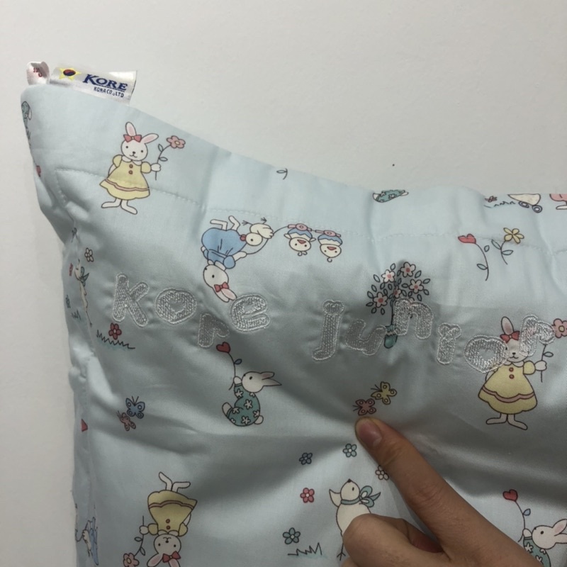 Gối Cho Bé Chất Cotton 80s Hàn Quốc Kore Siêu Đẹp Thoáng Khí Hàng Cao Cấp Size 35 x 50