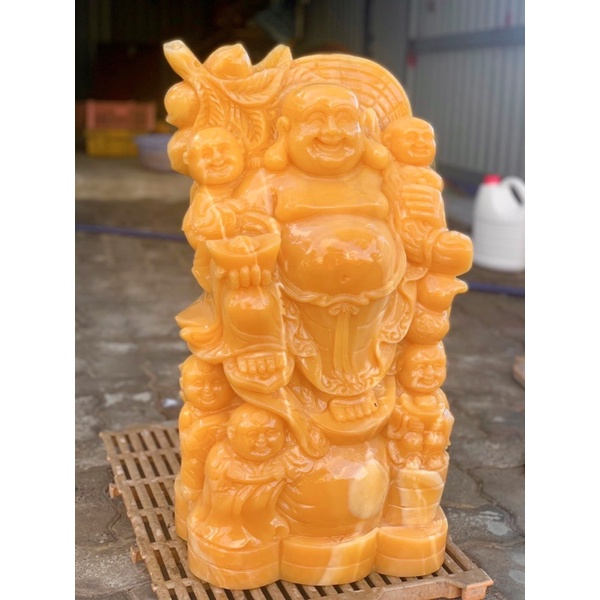 Tượng Phật Di Lặc Đứng Đá Ngọc Hoàng Long Phong Thuỷ