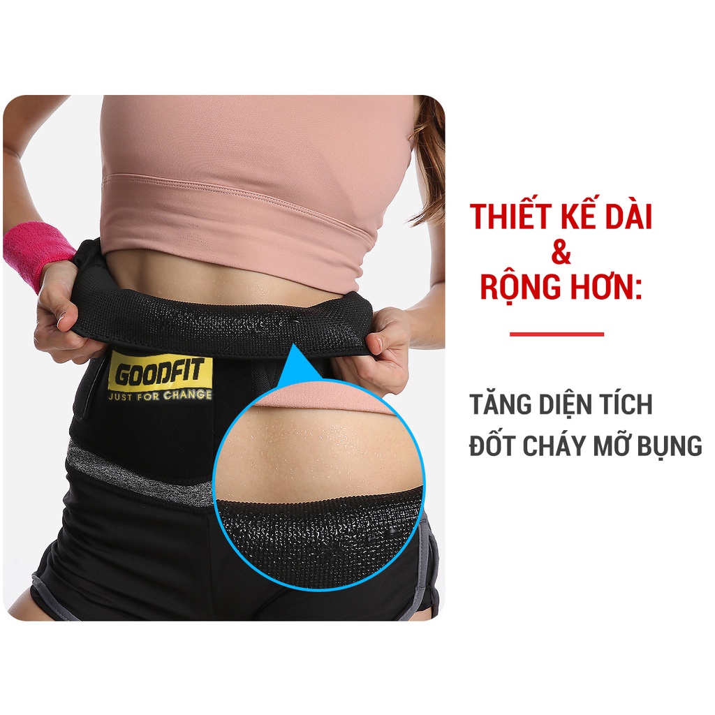 Đai lưng tập gym, đai giảm mỡ bụng GoodFit GF724WS