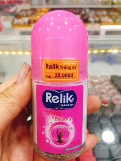 LĂN KHỬ MÙI TRẮNG DA RELIK 25 ML