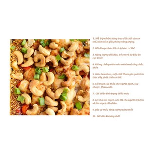 Hạt Điều Rang Muối Bình Phước Loại 1 ( 500gr/ hũ)