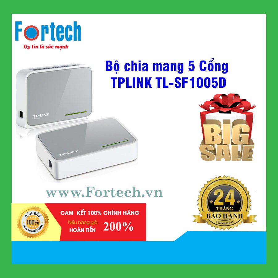 Bộ chia mạng 5 cổng TP LINK TL-SF1005D - TP - Link Việt Nam