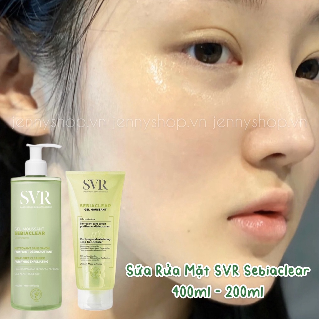 Sữa Rửa Mặt Dạng Gel SVR Sebiaclear Gel Moussant