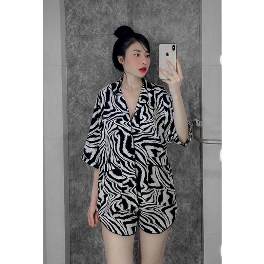 Đồ Bộ Pijima Cánh Dơi Đùi Mango | BigBuy360 - bigbuy360.vn