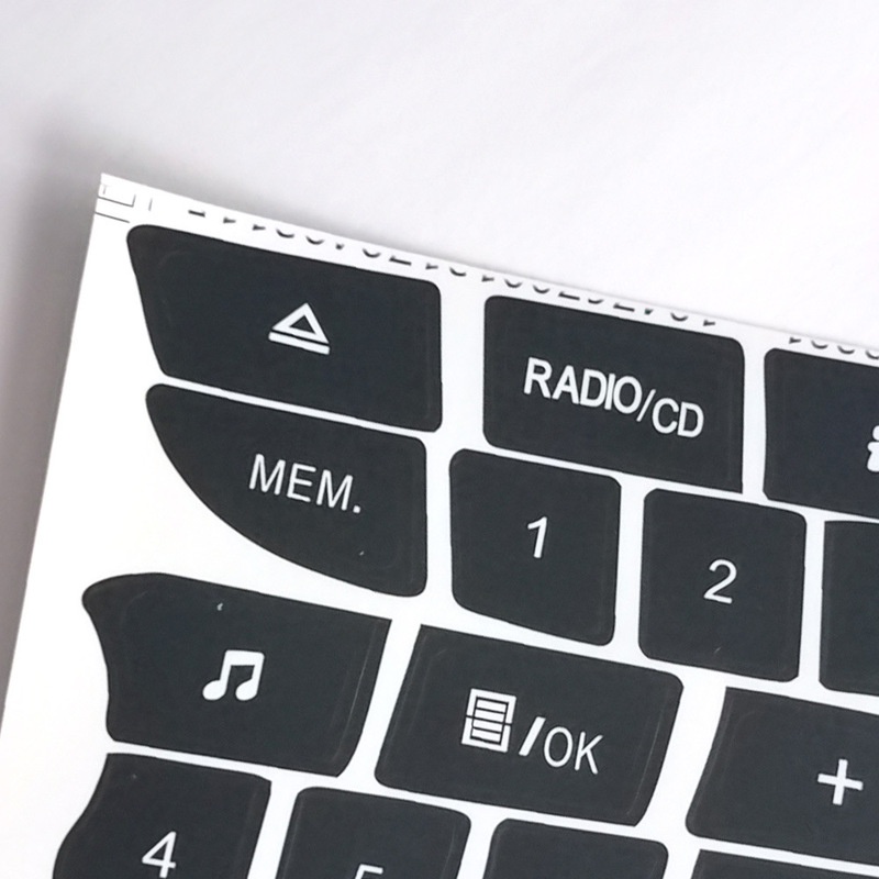 Miếng Dán Đề Can Tự Dính Sửa Chữa Bảng Điều Khiển Âm Thanh Cho 2009-2011 Reno Megane