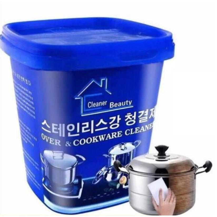 Kem Cọ Tẩy Trắng Đáy Xoong Nồi Chảo Đa Năng Hàn Quốc  - Đồ dùng, dụng cụ nhà bếp, kệ hũ gia vị