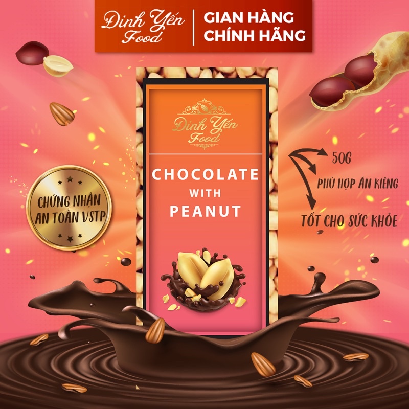 Combo mix 10 vị 10 hộp socola 50g đồ ăn vặt siêu ngon giá rẻ