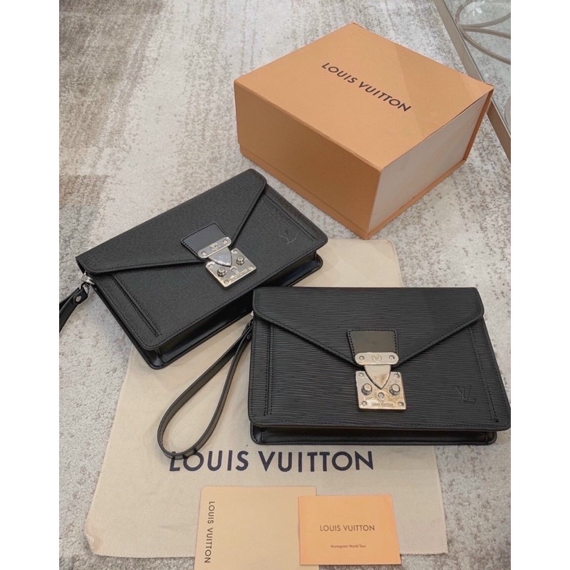 clutch LV Thames fullbox hàng cao cấp