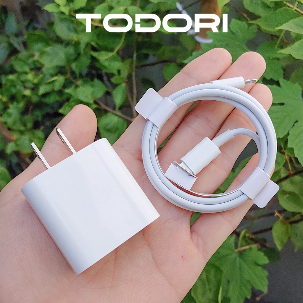 Combo Bộ Củ Sạc Nhanh 20W 18W Cho IP 8/ 8 Plus/12/ 12 Pro Max/ IP 11/ 11 Pro Max/ X/ XS Max