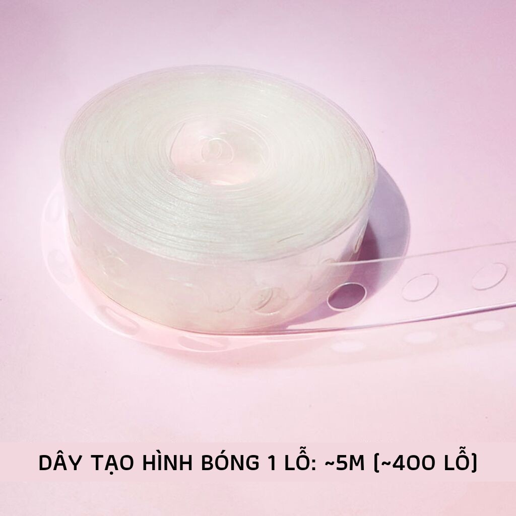 Dây kết nối tạo kiểu bóng bay nghệ thuật trang trí sinh nhật, trang trí phòng cưới (5M) - Biboo Decor