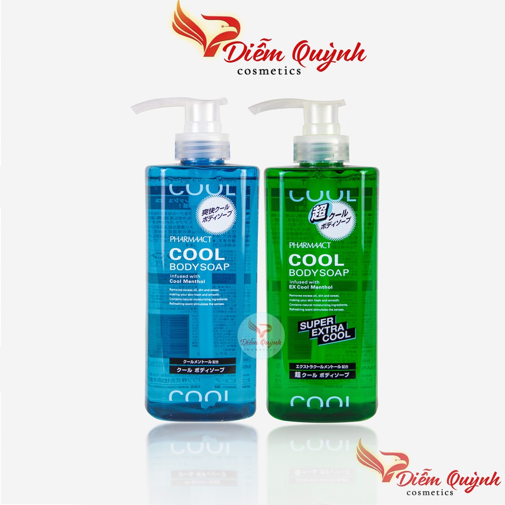 Sữa tắm cho nam Pharmaact Cool 600ml Nhật Bản