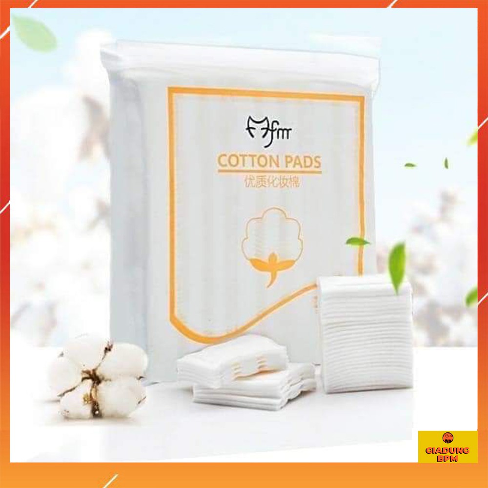 Bông tẩy trang, bông tẩy trang 222 miếng cotton pad hàng nội địa trung