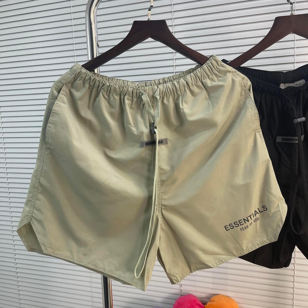 Quần Nilon Short FEAR OF GOD ESSENTIALS 3M cao cấp full tag túi
