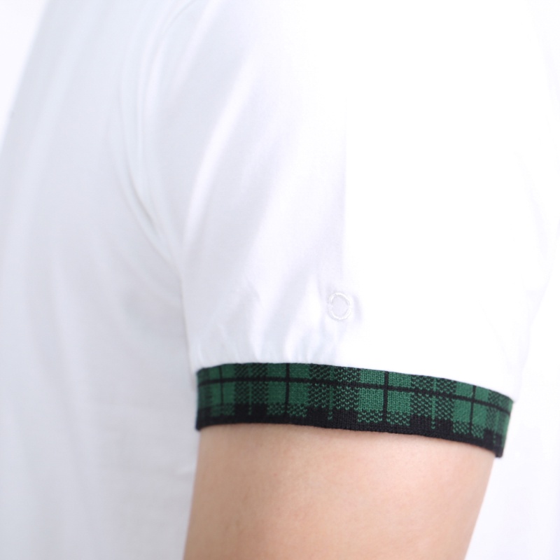 Áo Tshirt ngắn tay Nam Owen Modal Slim Fit Trắng - TSN23659