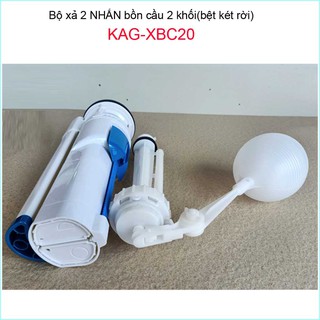 BỘ XẢ BỒN CẦU 2 NÚT NHẤN KAG-XBC20