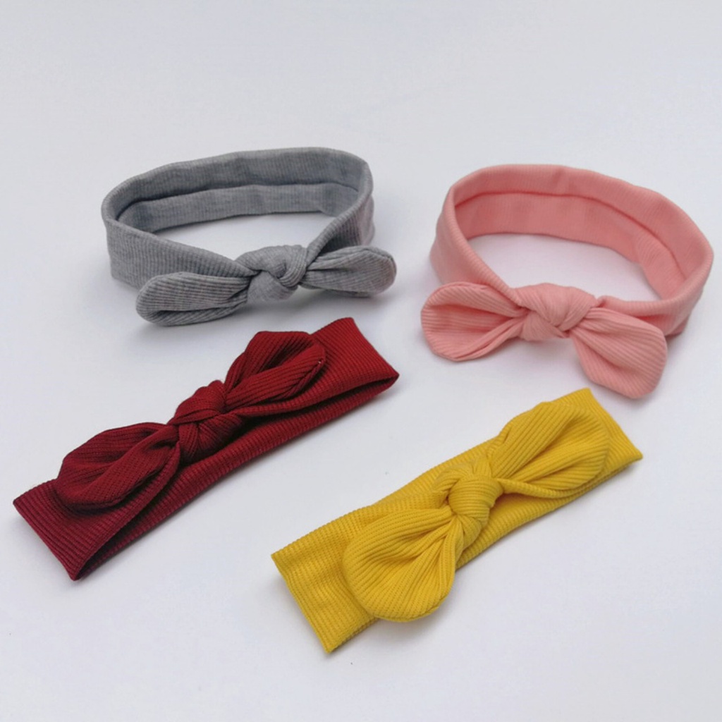 Turban Cho Bé, Bờm Tóc xinh, Vải Tăm mềm, siêu co giãn, mềm mại, an toàn cho bé
