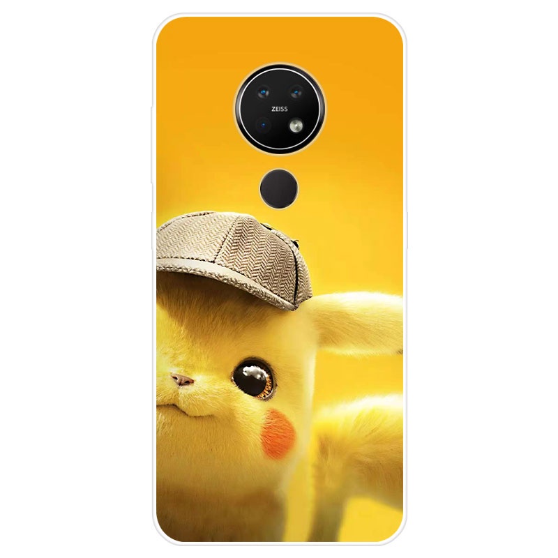 Ốp điện thoại TPU dẻo họa tiết hoạt hình dễ thương cho NOKIA 7.2 NOKIA 6.2 NOKIA7.2