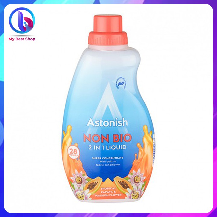 Nước giặt xả Astonish C3380, 840ml, Thương hiệu Anh Quốc - infomybestshop