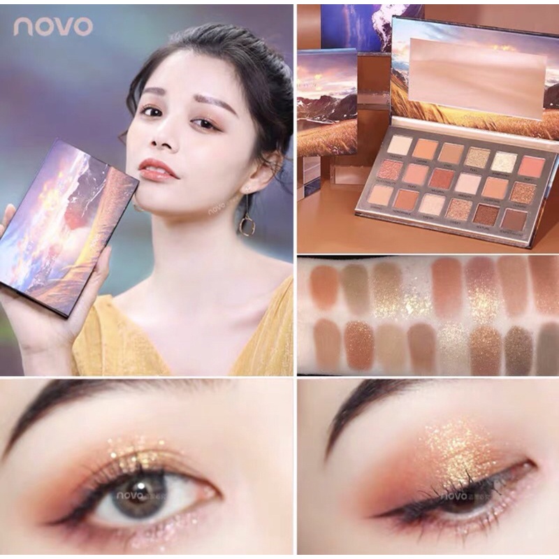 { HÀNG SẴN, CAM KẾT HÀNG CHUẨN } Bảng phấn mắt các phiên bản nhà Novo!
