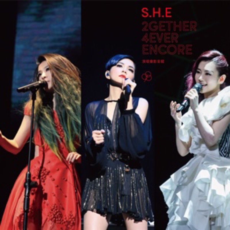 (Có sẵn) SHE - 2gether 4ever Encore Live Concert (2DVD + Bonus DVD)