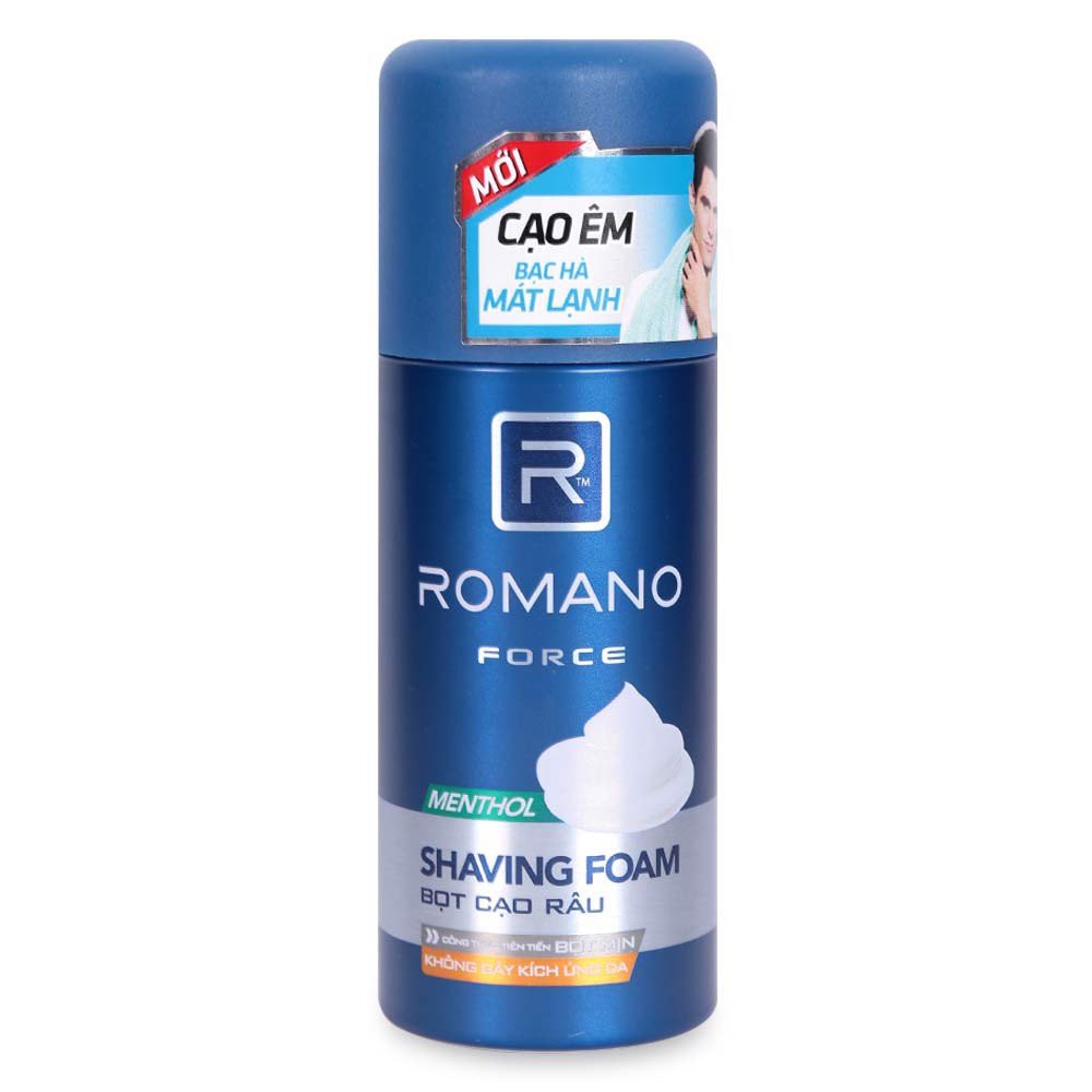 Bọt cạo râu Romano force 175ml