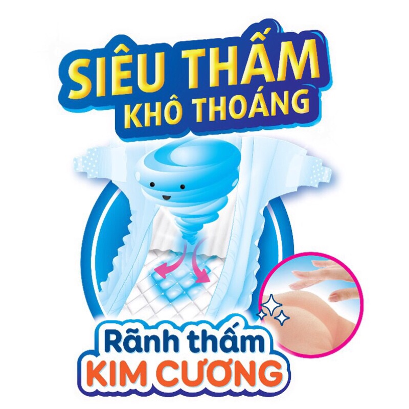 Tả dán Bobby sơ sinh size XS 70 miếng &lt;tặng kèm 6 tả quần size S&gt;