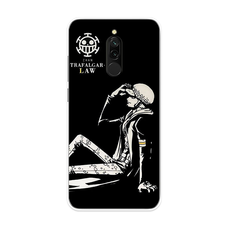 Ốp Lưng Xiaomi Redmi 8 8A Note 8 Pro TPU mềm Case One Piece Black