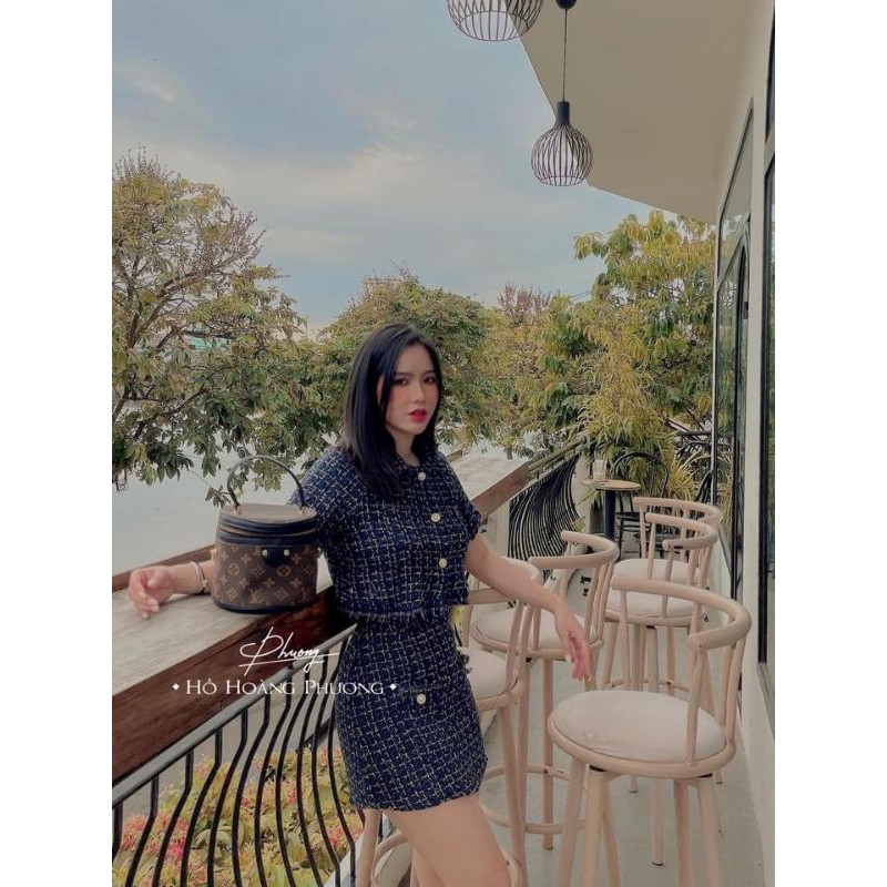 SET CROP DẠ TƯA LAI + CHÂN VÁY