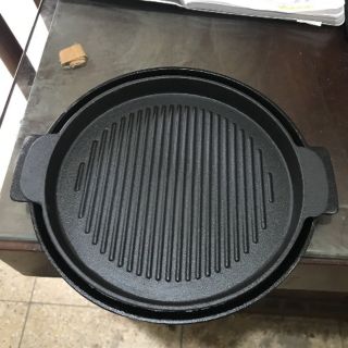 Chảo nướng gang chống dính 24cm