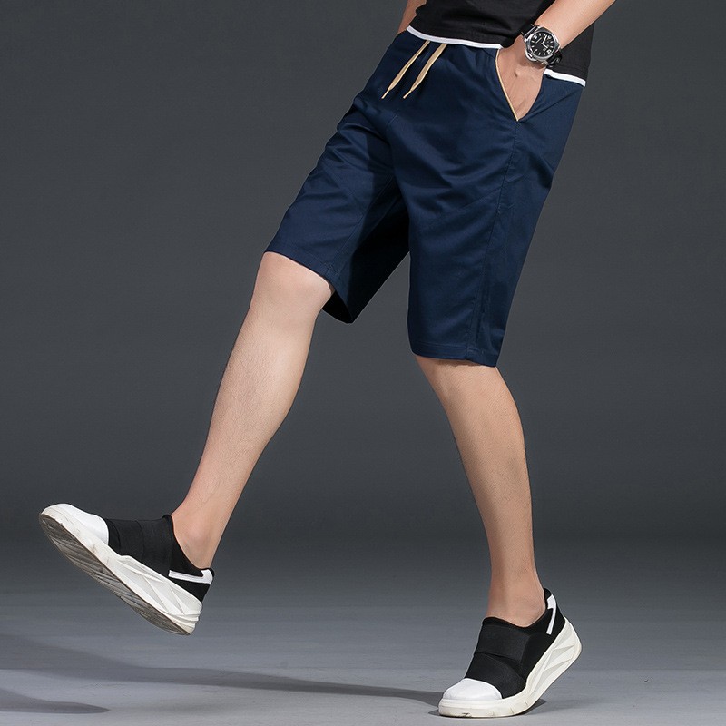 Quần short kaki lưng thun TP