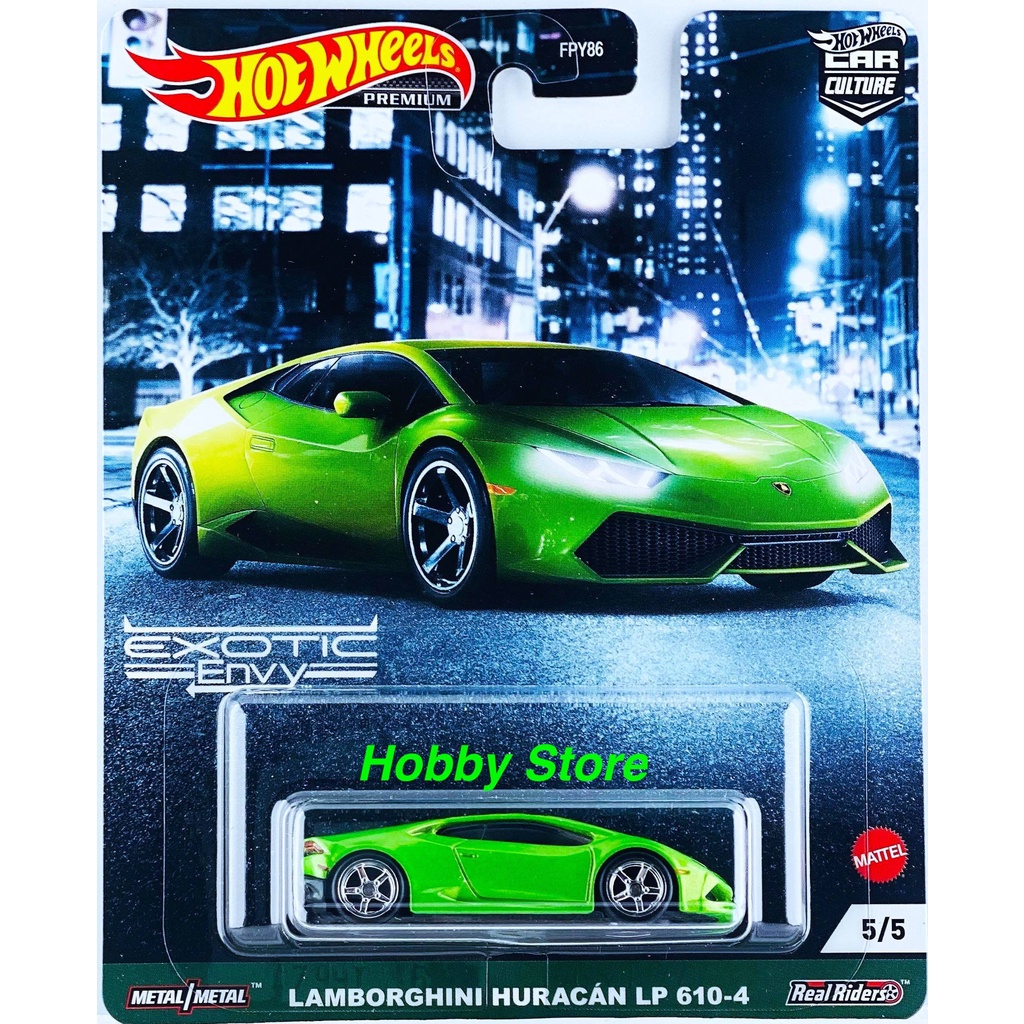 Hobby Store xe mô hình Hot Wheels Premium Exotic Envy Set Lẻ