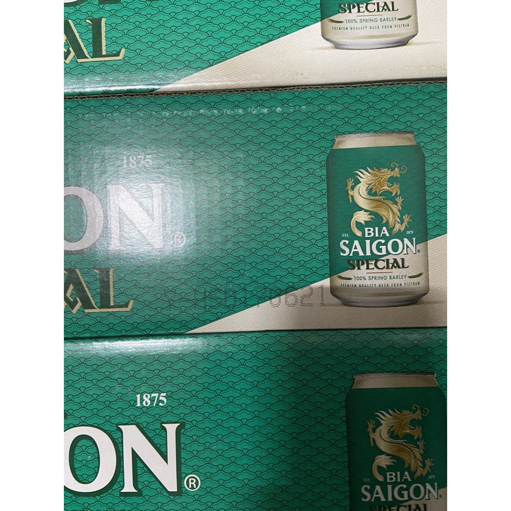 Lốc 6 Lon Bia Saigon Special - Sài Gòi Special 330ml/Lon Date Luôn Mới