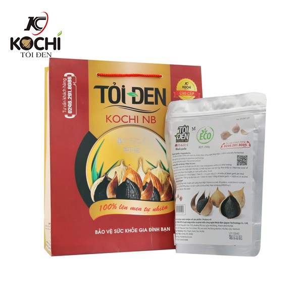 [ Chính Hãng ] Tỏi Đen KOCHI ECO Xuất Khẩu Túi 250gram