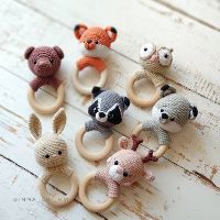 Lục lạc vòng hình thú bẰng len
