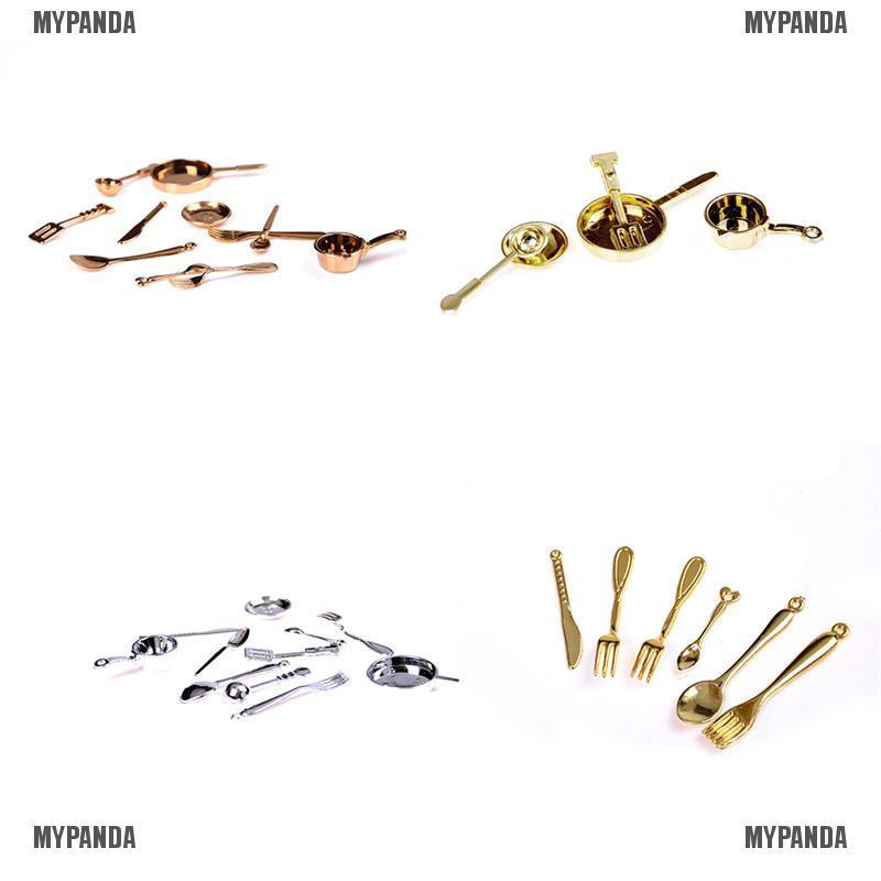 Set 11 phụ kiện trang trí nhà búp bê tỉ lệ 1 / 12