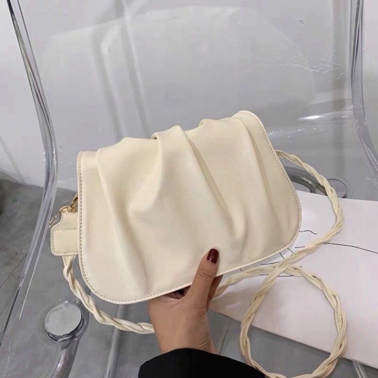 Túi xách nữ, túi đeo chéo da gấp 3 ngăn phong cách hàn quốc